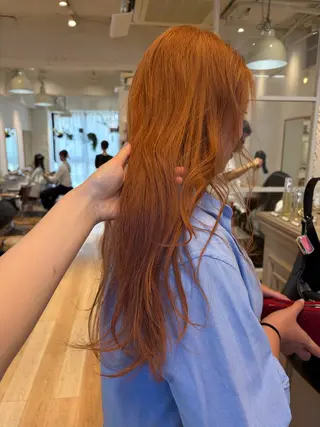 ロング カラー ❕マンツーマン施術❕ 🍊Moemiのヘアスタイル