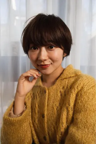 ショート カラー 白髪ぼかし/ショート /ミニボブだいじのヘアスタイル