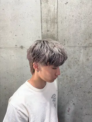 ショート カラー メンズ 永井 皓大のヘアスタイル