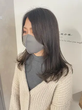 セミロング カラー 筑紫通り沿い | eNeのマツエク・マツパデザイン