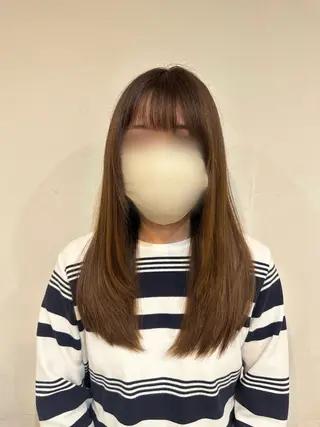 ロング 北村 勇樹のヘアスタイル
