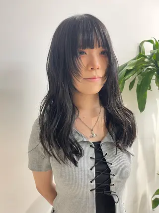 ロング 遠藤 麻衣のヘアスタイル
