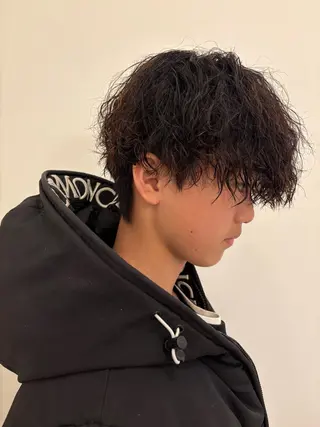 パーマ ルプラボウ すぎやまみほのヘアスタイル