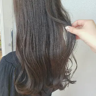 ロング カラー 神谷 涼のヘアスタイル
