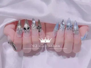 ネイル 長さだし専門店 M2 rikaのネイルデザイン