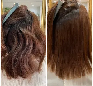 セミロング 藤井 一秀のヘアスタイル
