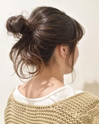 ロング ヘアアレンジ fuchigami suzunoのヘアスタイル