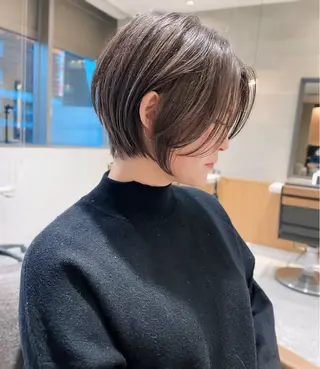 ショート カラー Aster 店長 れおんのヘアスタイル