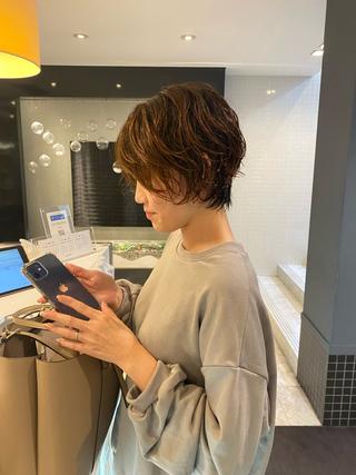 ショート 横地 凌のヘアスタイル