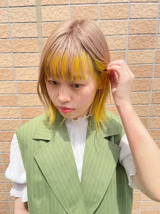 ショート マツノ ユウキのヘアスタイル