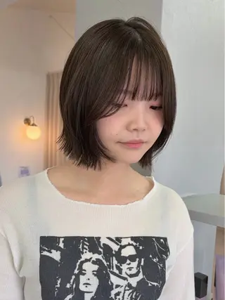 ショート カラー 駒場 まといのヘアスタイル