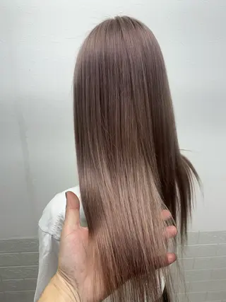 カラー 最高級エクステ /羽エクステ白石宇由のヘアスタイル