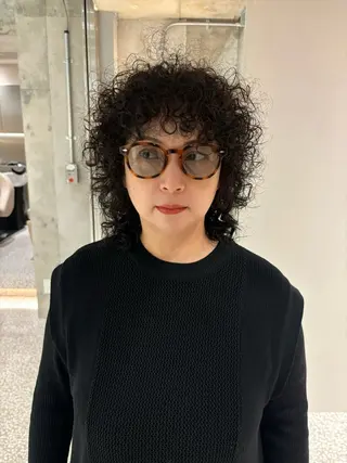 ショート パーマ 大卒フリーランス 美容師☆ぬくいせいなのヘアスタイル