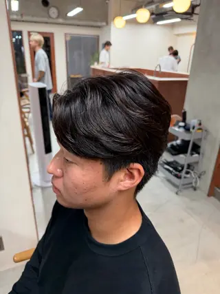 メンズ 縮毛矯正モデル募集中 SORAのヘアスタイル