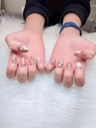 ネイル lunii 𓂃♡ mihanaのネイルデザイン