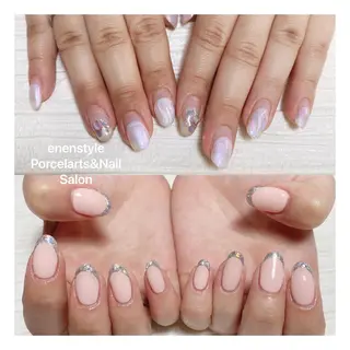 ミディアム ネイル 🐾enen style 🐾のネイルデザイン