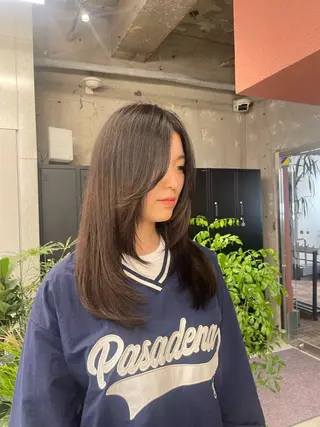 ロング レイヤーカット 🌺RYOKOのヘアスタイル