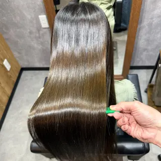 ロング 縮毛矯正 診断/髪質改善 嶋村のヘアスタイル