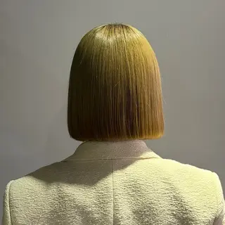 ミディアム カットモデル ／ゆうのヘアスタイル