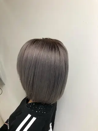 ショート カラー 髪質改善・白髪ぼかし /お悩み対応カラーのヘアスタイル