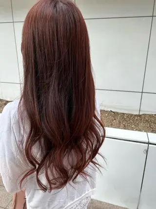 ロング カラー 🩷ྀི中村 ほのか🧸🌷のヘアスタイル