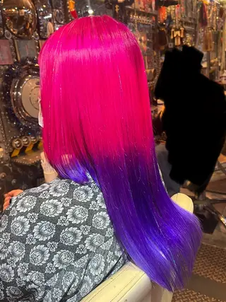 セミロング カラー メンズ KOYA ｺﾔのヘアスタイル