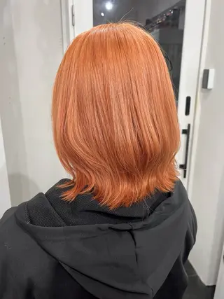 ミディアム ♱地雷カラー♱ウルフ ♱ 藍衣 ♱のヘアスタイル