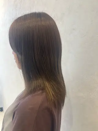 ミディアム おおいまほ トリートメントのヘアスタイル