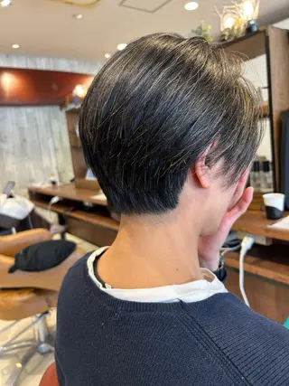 ショート 深田 幸暉のヘアスタイル