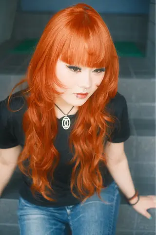 ロング カラー ヘアアレンジ 個性爆弾💣 ダブルカラー/ゆかのヘアスタイル