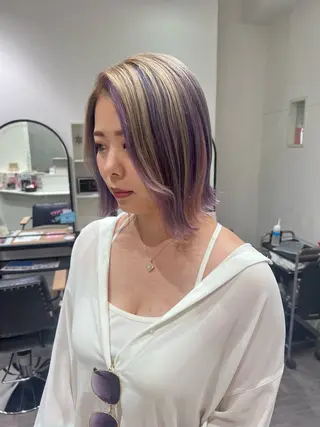 ミディアム トップスタイリスト/ アユミのヘアスタイル