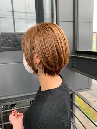 ショート タカハシ ヨシヒトのヘアスタイル