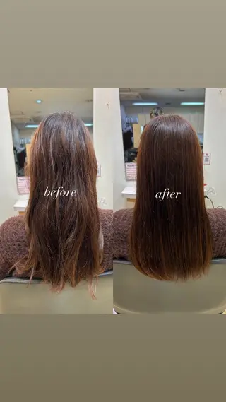 ロング 透明感カラー／ 艶髪／たなべだいのヘアスタイル
