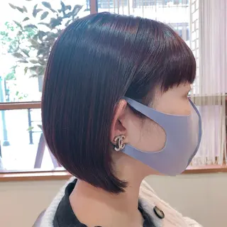 ミディアム nowhere ノーウェアのヘアスタイル