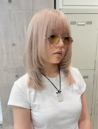 カラー レイヤーカット TENSHOのヘアスタイル