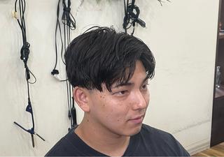 カラー メンズ 全ﾒﾆｭｰ残り3日！ ！ﾒﾝｽﾞｻﾛﾝ紫雲のヘアスタイル