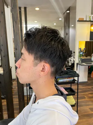 ショート メンズ 堀 広夢のヘアスタイル