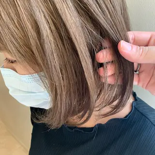 ショート カラー 暖色/ブリーチカラー 🎀 M i k uのヘアスタイル