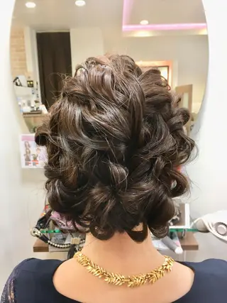 セミロング yoshimi .のヘアスタイル