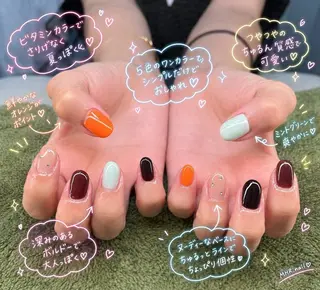 ネイル MHR nailのネイルデザイン