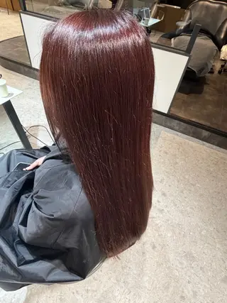 カラー 【天神大名】優希 暖色カラー/髪質改善のヘアスタイル