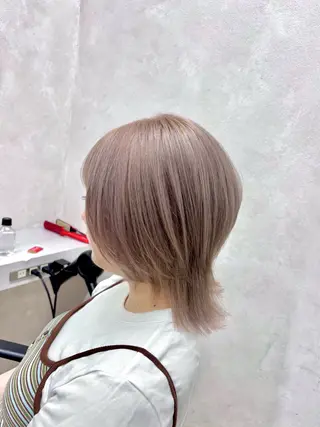 ショート カラー ‪🔆‬ハイトーン ‪🔆‬AYAKAのヘアスタイル