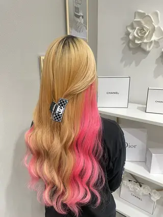 ロング 京都最安価エクステ muuka🦋のヘアスタイル