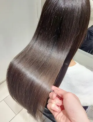 ロング 片野 愛梨のヘアスタイル