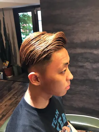 ショート カラー メンズ 代表スタイリスト 直田 洋人のヘアスタイル