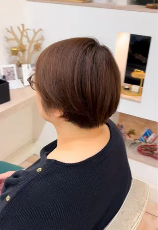 ショート 段下 航一郎のヘアスタイル