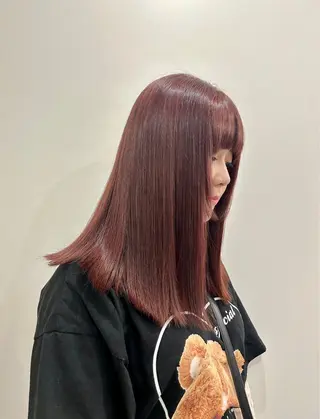 セミロング hair&eye🎀 /momoKaのヘアスタイル