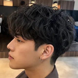 パーマ メンズ 男の理想を叶える🔥 メンズパーマ特化|関のヘアスタイル