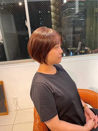 ショート 🌼REINA🌼 毛流れカット🌼赤坂のヘアスタイル
