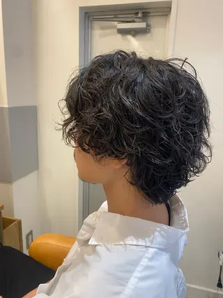 メンズ パーマ/レイヤー Marin💟のヘアスタイル